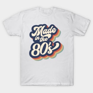 Made in the 80s Groovy Retro Aesthetic T-Shirt